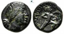 Lokris. Scarpheia circa 400-338 BC. Bronze Æ