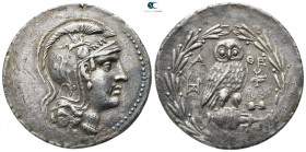 Attica. Athens 165-142 BC. Struck 165-149/8 BC. Tetradrachm AR. New Style coinage. Class I