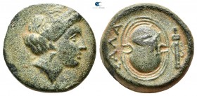 Islands off Attica. Salamis circa 339-318 BC. Bronze Æ