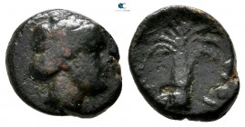 Peloponnesos. Tiryns 370-300 BC. Bronze Æ