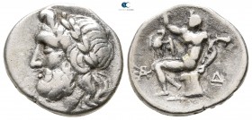 Arkadia. Arkadian League. Megalopolis 175-168 BC. Triobol-Hemidrachm AR