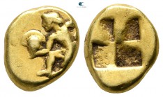 Mysia. Kyzikos circa 500-450 BC. Hekte - 1/6 Stater EL