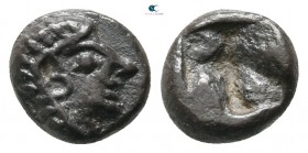 Ionia. Kolophon  530-500 BC. Obol AR