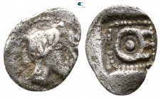 Ionia. Magnesia ad Maeander  . Themistokles 465-459 BC. Hemiobol AR