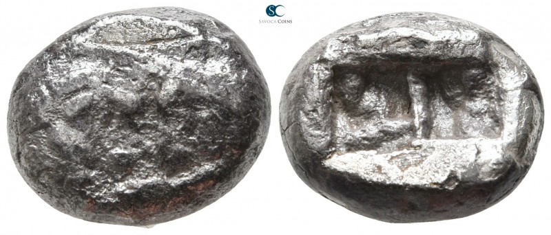 Kings of Lydia. Sardeis. Kroisos 560-546 BC. 
Siglos AR

15 mm., 5,10 g.

C...