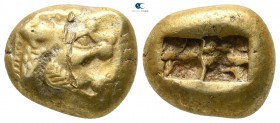 Kings of Lydia. Sardeis. Time of Alyattes to Kroisos circa 610-546 BC. Trite - Third Stater EL