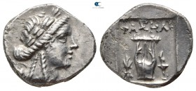 Lycia. Lycia League. Phaselis 167-100 BC. Drachm AR