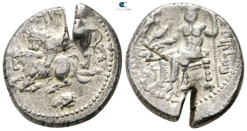 Cilicia. Tarsos 361-334 BC. 
Stater AR

25 mm., 10,84 g.

Baaltars seated l...