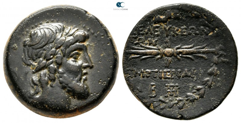 Seleucis and Pieria. Seleukeia Pieria circa 200-100 BC. 
Bronze Æ

20 mm., 8,...