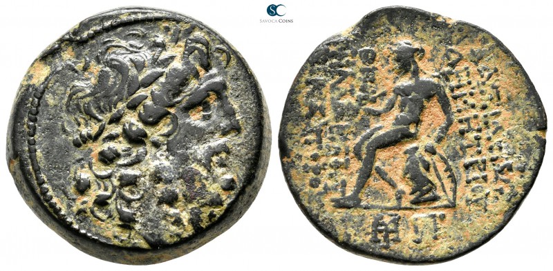Seleukid Kingdom. Antioch. Demetrios II, 1st reign. 146-138 BC. 
Bronze Æ

24...