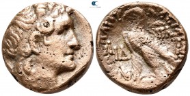 Ptolemaic Kingdom of Egypt. Alexandreia. Kleopatra VII Thea 44-30 BC. Dated RY 14. Tetradrachm AR