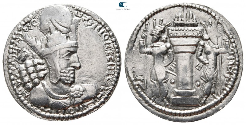 Sasanian Kingdom. Mint III (“Hamadan”). Šābuhr (Shahpur) I AD 240-272. 
Drachm ...