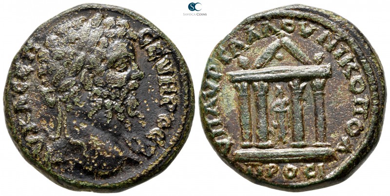 Moesia Inferior. Nikopolis ad Istrum. Septimius Severus AD 193-211. Aurelius Gal...