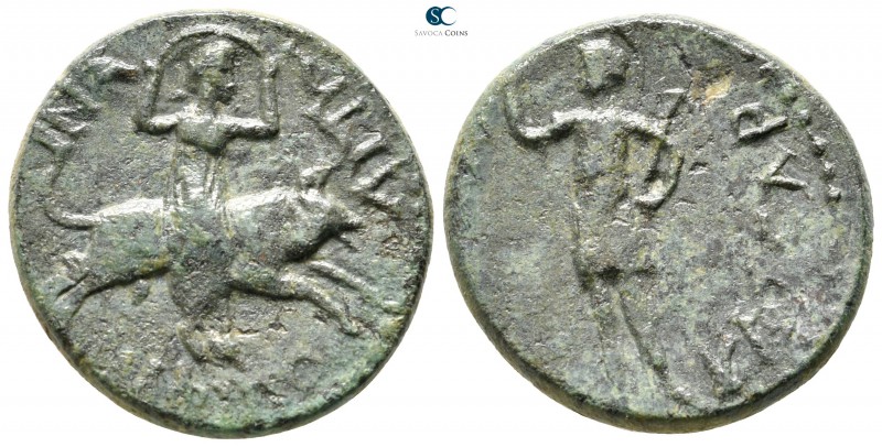Macedon. Amphipolis. Trajan AD 98-117. 
Bronze Æ

22 mm., 6,47 g.

[AVΤΟΚΡΑ...
