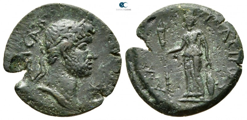Macedon. Amphipolis. Hadrian AD 117-138. 
Bronze Æ

18 mm., 3,84 g.

ΚΑΙСΑΡ...
