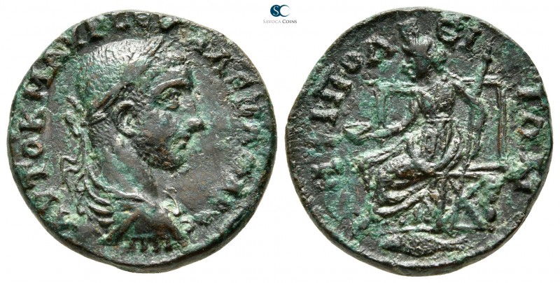 Macedon. Amphipolis. Severus Alexander AD 222-235. 
Bronze Æ

21 mm., 6,24 g....