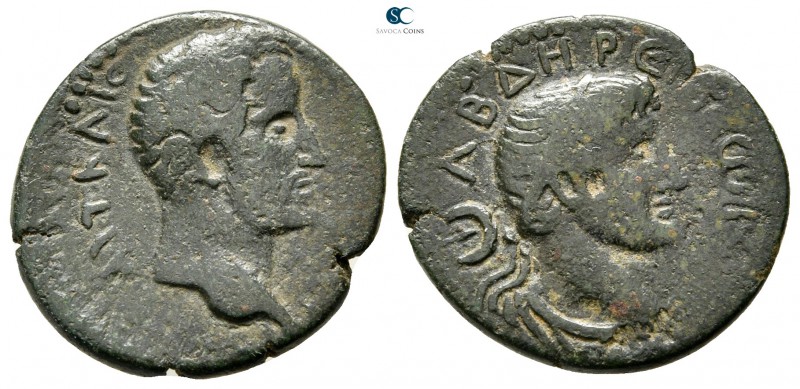 Thrace. Abdera. Antoninus Pius AD 138-161. 
Bronze Æ

20 mm., 3,50 g.

AΥΤ ...