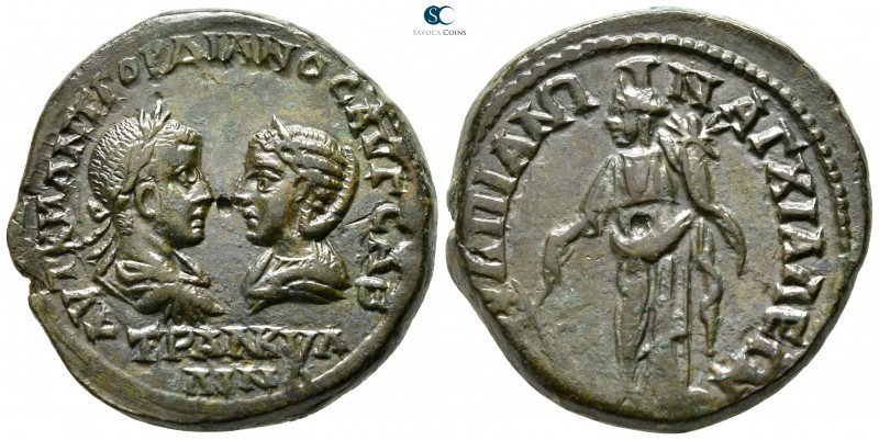 Thrace. Anchialos. Gordian III, with Tranquillina AD 238-244. 
Bronze Æ

27 m...