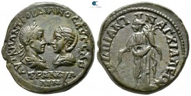 Thrace. Anchialos. Gordian III, with Tranquillina AD 238-244. Bronze Æ