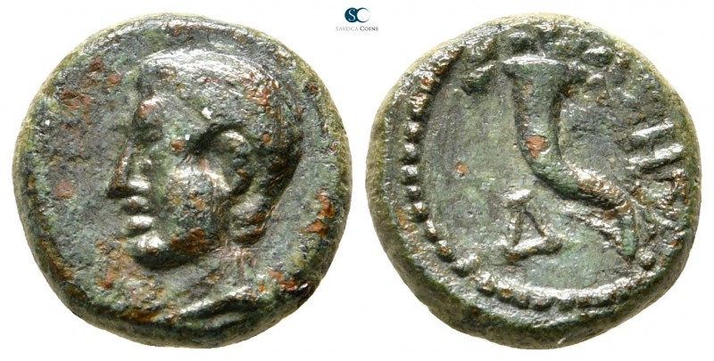 Thrace. Sestos. Augustus 27 BC-AD 14. 
Bronze Æ

12 mm., 1,74 g.

Bare head...