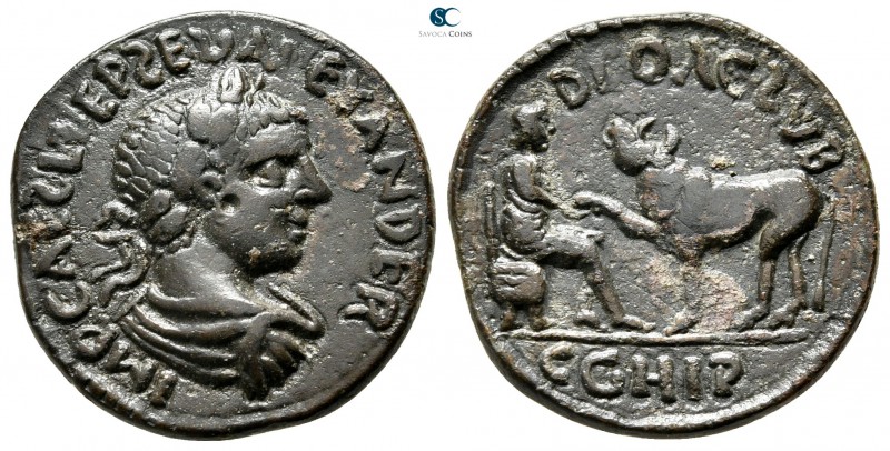 Mysia. Parion. Severus Alexander AD 222-235. 
Bronze Æ

21 mm., 5,32 g.

IM...