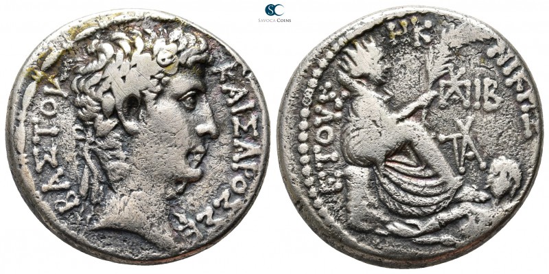 Seleucis and Pieria. Antioch. Augustus 27 BC-AD 14. Dated year 28 of the Actian ...