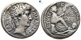 Seleucis and Pieria. Antioch. Augustus 27 BC-AD 14. Dated year 28 of the Actian Era=4/3 BC. Tetradrachm AR