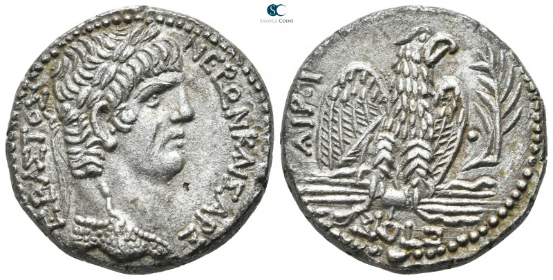 Seleucis and Pieria. Antioch. Nero AD 54-68. Dated RY 10 and year 111 of the Cae...