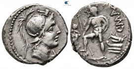 C. Malleolus C. f. 118 BC. Rome. Denarius AR