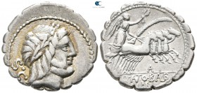 Q. Antonius Balbus 83-82 BC. Rome. Serratus AR