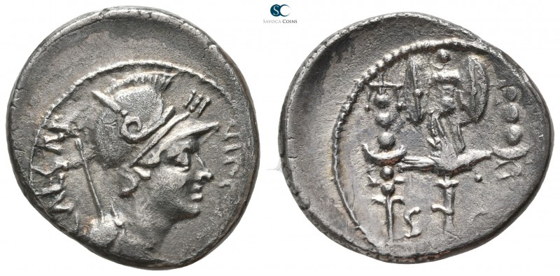 The Triumvirs. Octavian 30-29 BC. Struck autumn 42 BC. Military mint traveling w...