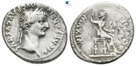 Tiberius AD 14-37. "Tribute Penny" type. Struck AD 36-37. Lugdunum (Lyon). Denarius AR