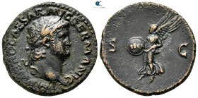 Nero AD 54-68. Struck AD 62-68. Rome. As Æ