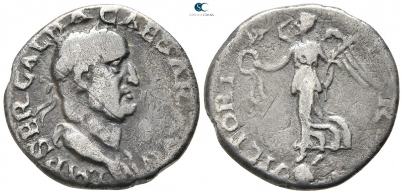 Galba AD 68-69. Rome
Denarius AR

17 mm., 2,76 g.

IMP SER GALBA CAESAR AVG...