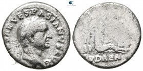 Vespasian AD 69-79. Struck AD 69-71. Rome. Denarius AR