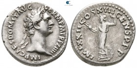 Domitian AD 81-96. Struck AD 95. Rome. Denarius AR