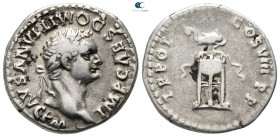 Domitian AD 81-96. Struck AD 82. Rome. Denarius AR