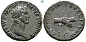 Nerva AD 96-98. Struck AD 97. Rome. As Æ