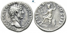 Hadrian AD 117-138. Struck AD 119-125. Rome. Denarius AR
