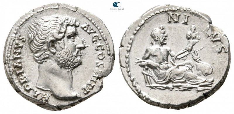 Hadrian AD 117-138. "Travel series" issue. Struck circa AD 134-138. Rome
Denari...