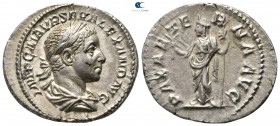 Severus Alexander AD 222-235. Struck AD 223. Rome. Denarius AR