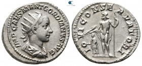 Gordian III AD 238-244. Struck AD 238-239. Rome. Antoninianus AR