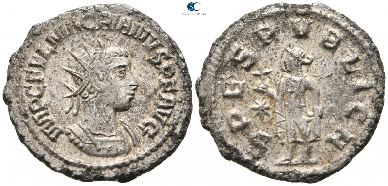 Macrianus Usurper AD 260-261. Samosata
Antoninianus Billon

22 mm., 3,25 g.
...