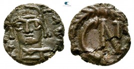 Justinian I AD 527-565. Carthago. Nummus Æ