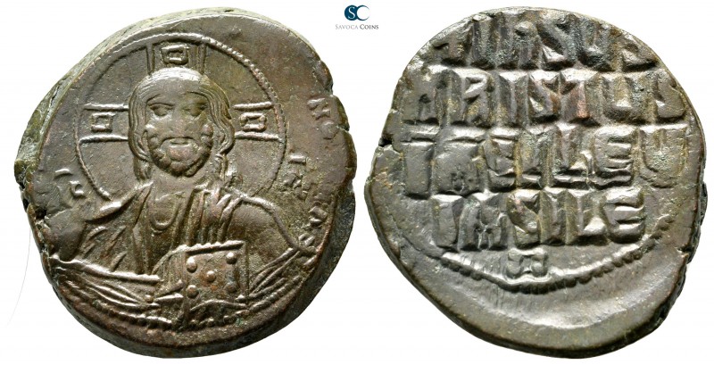 Attributed to Basil II and Constantine VIII AD 976-1028. Struck circa AD 976-102...