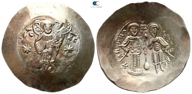 Manuel I Comnenus AD 1143-1180. Constantinople
Aspron Trachy EL

31 mm., 4,34...