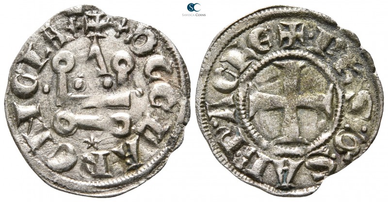 Philippe de Savoy AD 1301-1307. Corinth
Denar AR

19 mm., 0,69 g.

+ DE CLA...