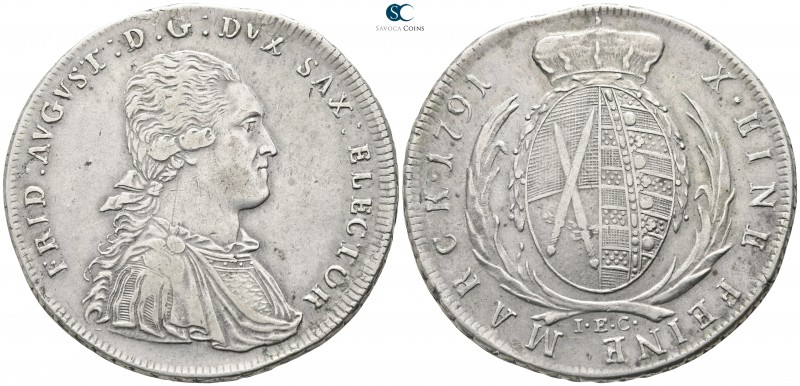 Germany. Sachsen. Friedrich August III AD 1763-1806.
AR Taler

42 mm., 27,90 ...