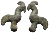 Weight 14,31 gr - Diameter 36 mm. Ancient Bronze Figure.