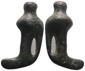 Weight 14,45 gr - Diameter 35 mm. Bronze Ancient Figure